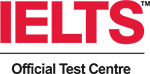 Official IELTS Test Centre logo accreditation logo Global Village English