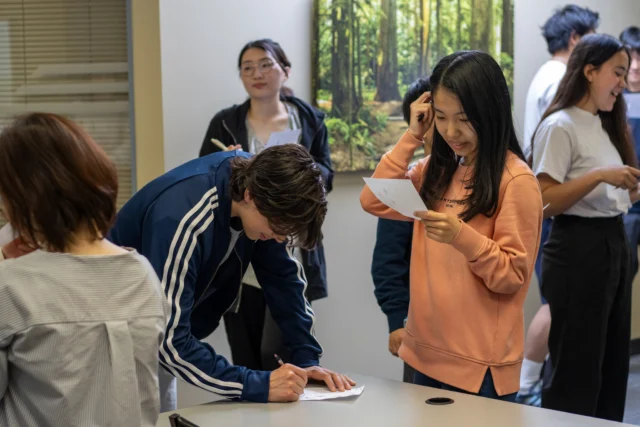 📚✨ Learning in action!

Our students dove into a fun, interactive classroom challenge - practicing English, building confidence, and working together. Learning a language doesn’t have to be boring... just look at those smiles! 😄✏️🌍

———————————————————————————

#ESLclassroom #LearnEnglish #ESLactivities #EnglishFun #SpeakEnglish #StudyEnglish #EnglishLearning #EnglishChallenge #ESLstudents #InteractiveLearning #GroupActivity #ClassroomVibes #EnglishLanguageSchool #ESLcommunity #StudentLife #EnglishMatters #LanguageLearning #PracticeEnglish #FunLearning #ESLschool #TeamworkInClass #StudyAbroadLife #SpeakConfidently #GlobalClassroom #EverydayEnglish #AcademicEnglish #FluentFuture #EnglishForLife #StudyEnglishAbroad #ClassroomEnergy