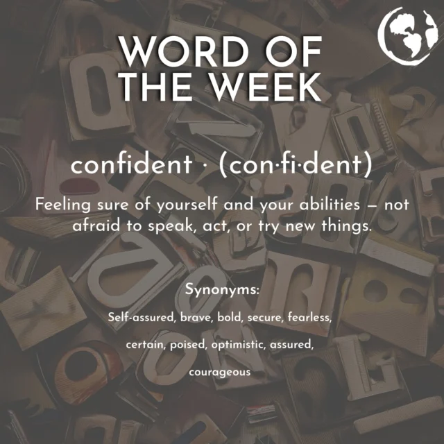 Being confident doesn’t mean being perfect - it means trusting that you’re capable of learning, growing, and expressing yourself, even if you make mistakes. 💪🗣️

In the ESL classroom, confidence can turn a quiet student into a bold communicator. It’s something we build every day, word by word, sentence by sentence. ✨🌍

———————————————————————————

#WordOfTheWeek #ConfidentSpeaking #LearnEnglish #ESLVocabulary #SpeakWithConfidence #ESLChallenge #StudyEnglish #ESLGrammar #EnglishEveryDay #EnglishLearners #LanguageConfidence #BoldLearners #CourageToSpeak #GlobalEnglish #ESLInspiration #VocabularyBuilder #EnglishWords #ESLclassroom #FluentFuture #ESLFun #ESLtips #ImproveYourEnglish #TalkEnglish #EnglishPractice #BeBraveSpeakUp #LanguageLearning #SpeakEnglish #StudyAbroadGoals #LearningJourney #ESLcommunity